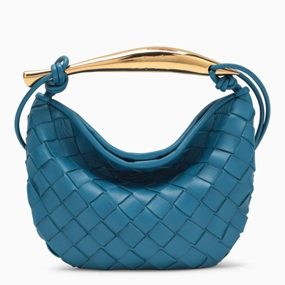 Shop Bottega Veneta | Mini Sardine Bag Deep Pacific In Blue
