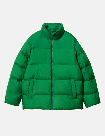 Shop Carhartt -wip Springfield Jacket In Green