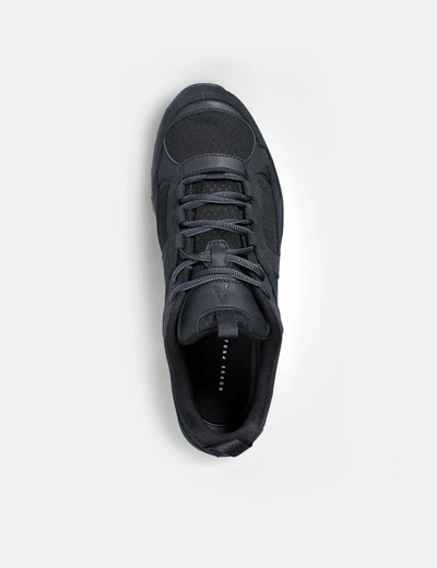 Shop Norse Projects Mesh Runner Trainers In Black