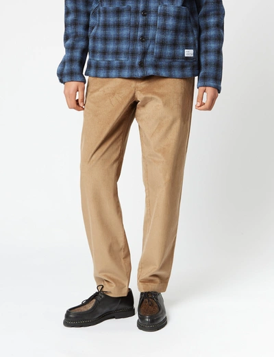 Shop Bhode X Brisbane Cord Pant (relaxed, Straight) In Khaki