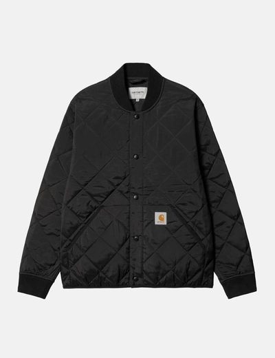 Shop Carhartt -wip Barrow Liner Jacket (recycled Ripstop) In Black