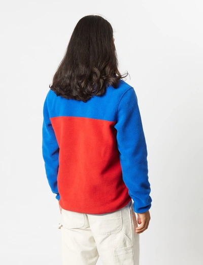 Shop Patagonia Lw Synchilla Snap-t Fleece In Red
