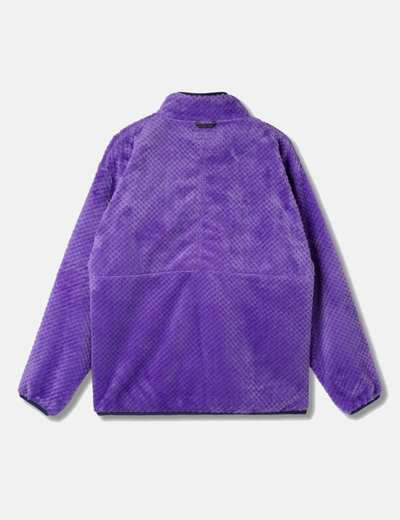 Shop Manastash Poppy Thermal Fleece In Purple