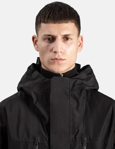 Shop Norse Projects Arktisk Gore-tex 3l Hooded Parka Jacket In Black