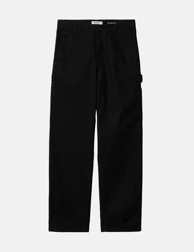 Shop Carhartt -wip Womens Pierce Pant (straight) In Black