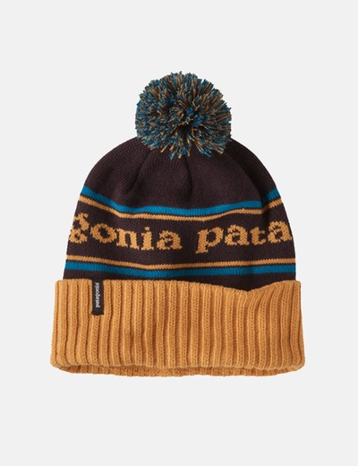 Shop Patagonia Powder Town Beanie Hat In Orange