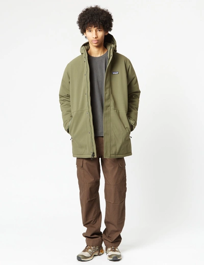 Shop Patagonia Lone Mountain Parka In Green