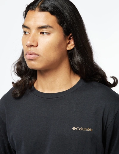 Shop Columbia Explorers Canyon Long Sleeve T-shirt In Black