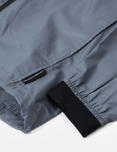 Shop Purple Mountain Observatory Waxed Elements Jacket In Grey