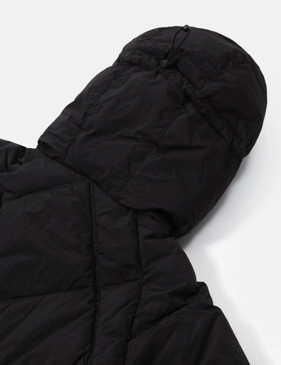 Shop Purple Mountain Observatory High Neck Fjord Puffa In Black