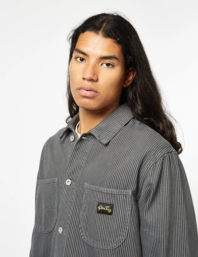 Shop Stan Ray Coverall Jacket (unlined) In Black