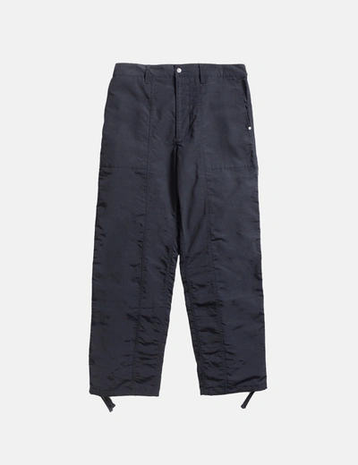 Shop Norse Projects Sigur Waxed Nylon Fatigue Pant (relaxed) In Blue