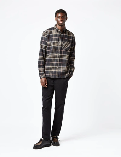 Shop Portuguese Flannel Arquive 72 Shirt In Grey