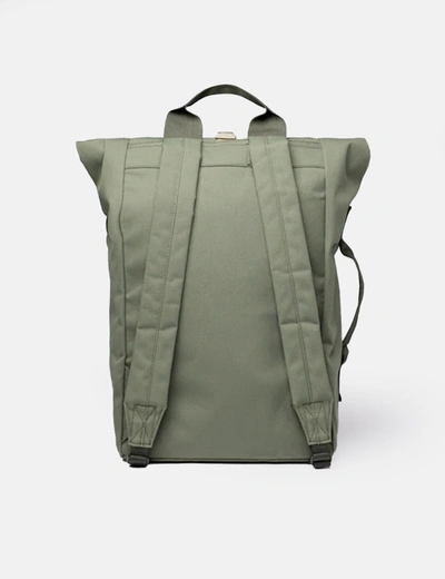Shop Sandqvist Dante 2.0 Rolltop Backpack (vegan) In Green