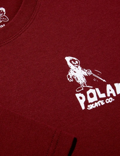 Shop Polar Skate Co . Reaper T-shirt In Red