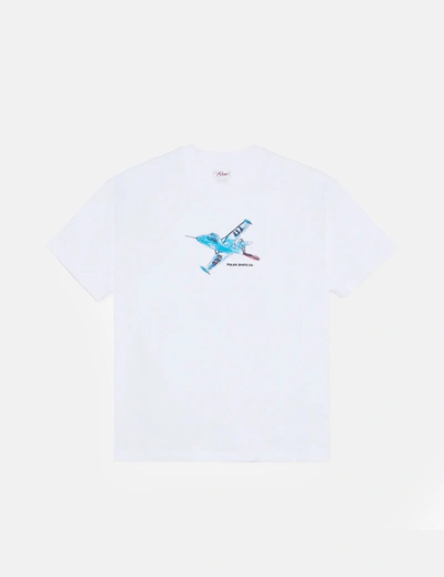Shop Polar Skate Co . Panter Jet T-shirt In White