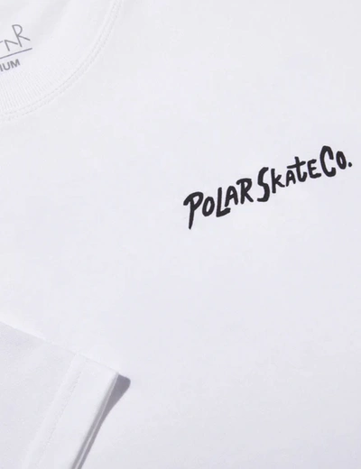 Shop Polar Skate Co . Yoga Trippin' T-shirt In White