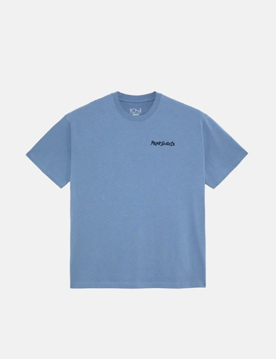 Shop Polar Skate Co . Yoga Trippin' T-shirt In Blue