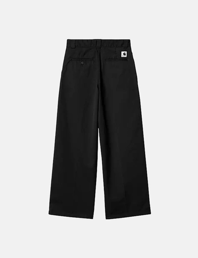 Shop Carhartt -wip Womens Craft Pant (loose) In Black