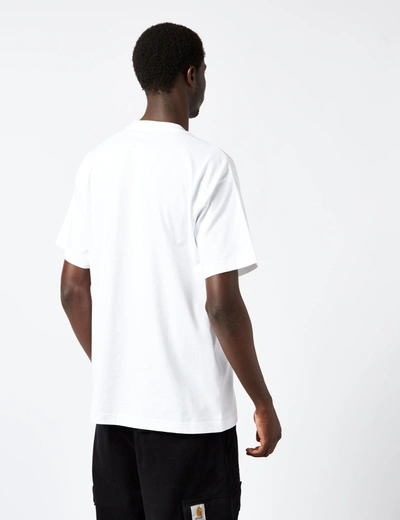 Shop Carhartt -wip Warm Embrace T-shirt (organic) In White