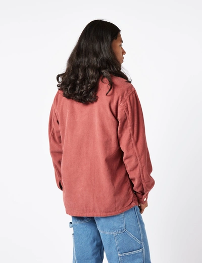 Shop Stan Ray Cpo Shirt (cord) In Red