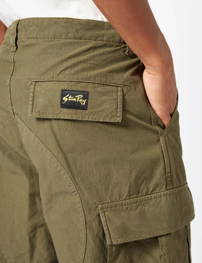 Shop Stan Ray Cargo Pant (ripstop) In Green