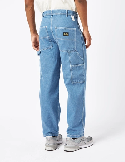 Shop Stan Ray Big Job Painter Pant (baggy) In Blue