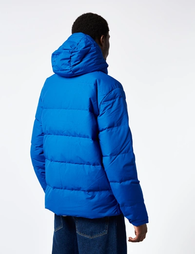 Shop Patagonia Downdrift Jacket In Blue