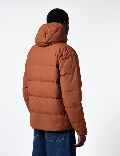 Shop Patagonia Downdrift Jacket In Brown