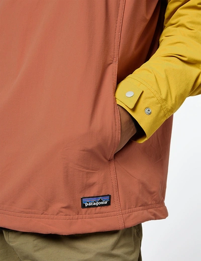 Shop Patagonia Isthmus Anorak In Red