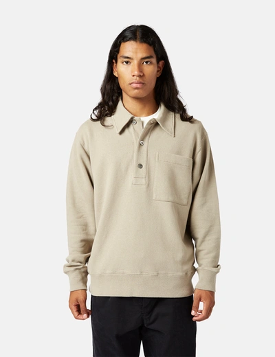 Shop Norse Projects Fraser Tab Series Polo Shirt (organic) In Beige