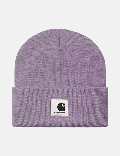 Shop Carhartt -wip Ashley Beanie Hat In Purple