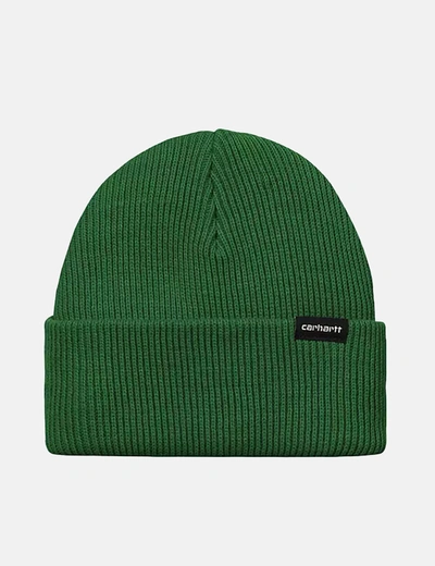 Shop Carhartt -wip Gordan Beanie Hat In Green
