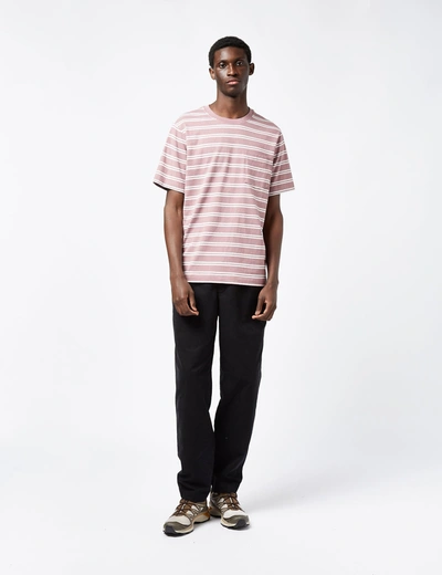 Shop Patagonia Cotton In Conversion Pocket Stripe T-shirt In Red