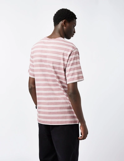 Shop Patagonia Cotton In Conversion Pocket Stripe T-shirt In Red