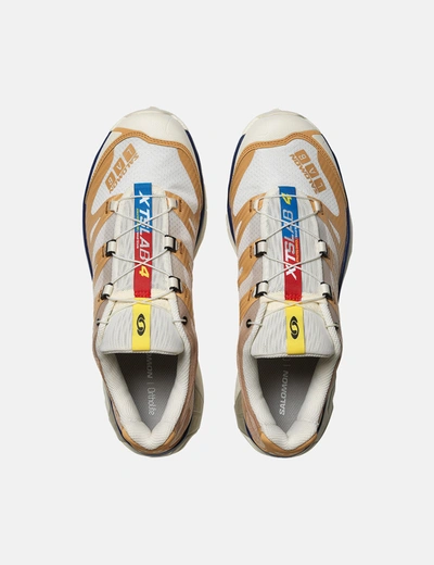 Salomon Xt-4 Og Panelled Sneakers In Beige