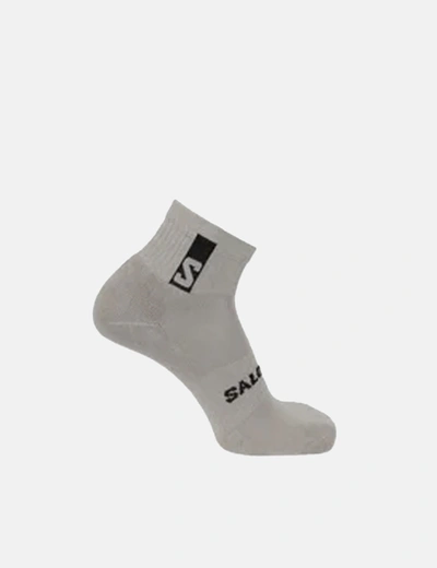 Shop Salomon Everyday Ankle Socks (3-pack) In Beige
