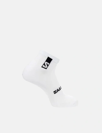 Shop Salomon Everyday Ankle Socks (3-pack) In Beige