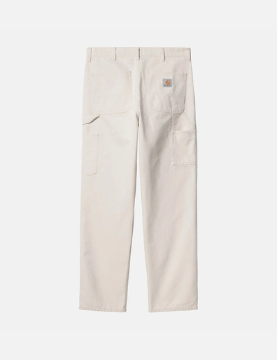 Shop Carhartt -wip Single Knee Pant (organic) In White