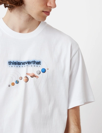 Shop Thisisneverthat Solar System T-shirt In White