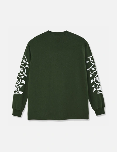 Shop Polar Skate Co . Spiral Long Sleeve T-shirt In Green
