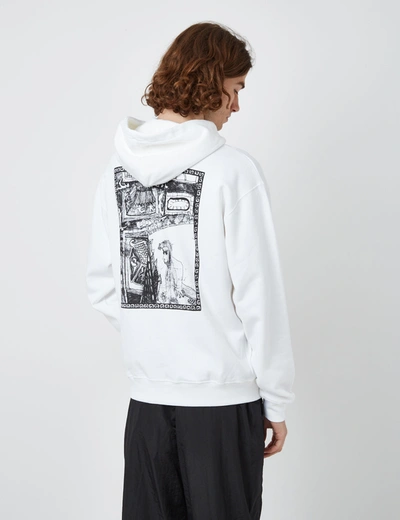 Shop Polar Skate Co . Gorilla King Hooded Sweatshirt In White