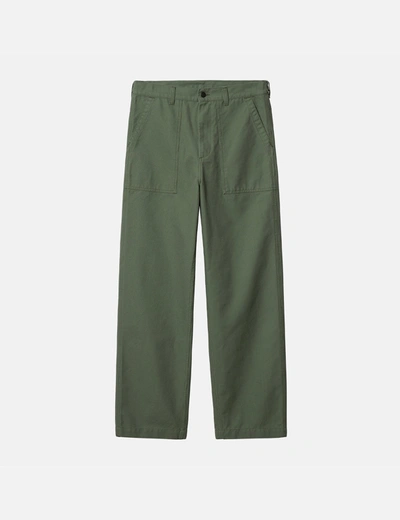 Shop Carhartt -wip Council Pant (relaxed) In Green