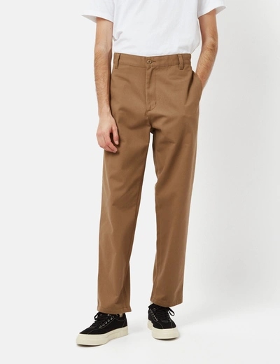 Shop Carhartt -wip Calder Pant (relaxed, Tapered) In Brown