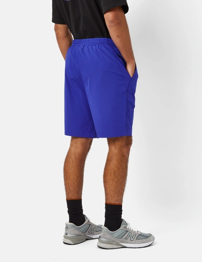 Shop Purple Mountain Observatory Climbing Shorts In Blue