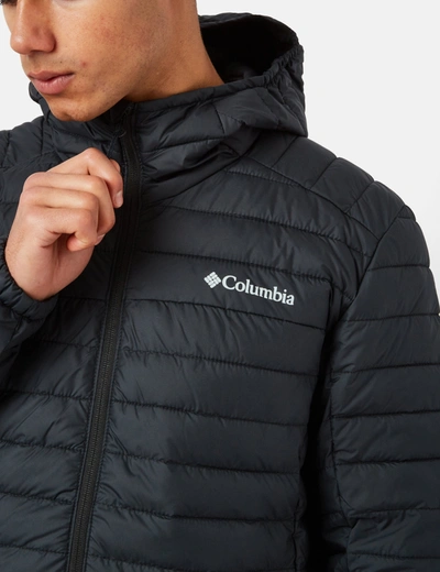 Shop Columbia Silver Falls Hooded Jacket In Black