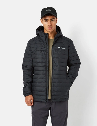 Shop Columbia Silver Falls Hooded Jacket In Black
