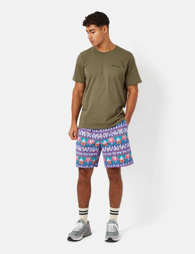 Shop Columbia Summerdry Shorts In Purple