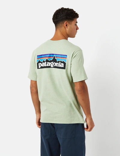 Shop Patagonia P-6 Responsibili-tee T-shirt In Green