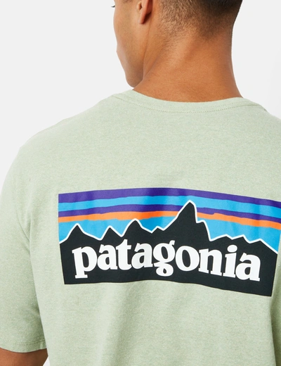 Shop Patagonia P-6 Responsibili-tee T-shirt In Green